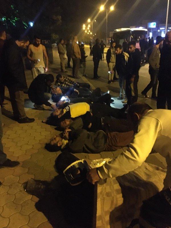 Kahramanmaraş'ta işçi servisi kaza yaptı