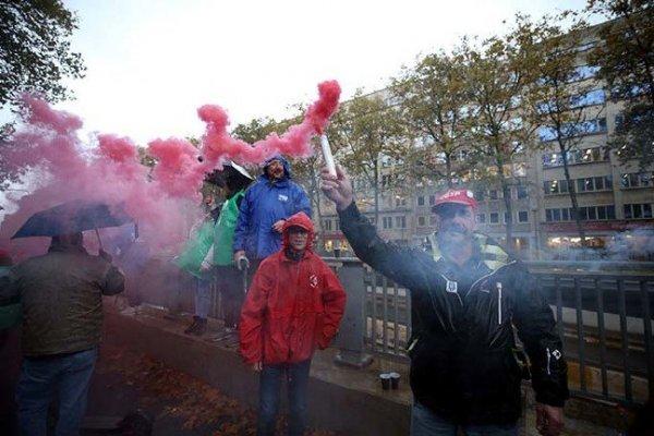 Belçika'da grev başladı