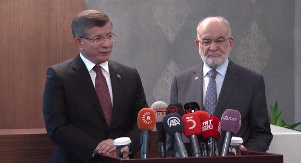 Davutoğlu açıkladı: Yeni parti yılbaşından önce kurulacak