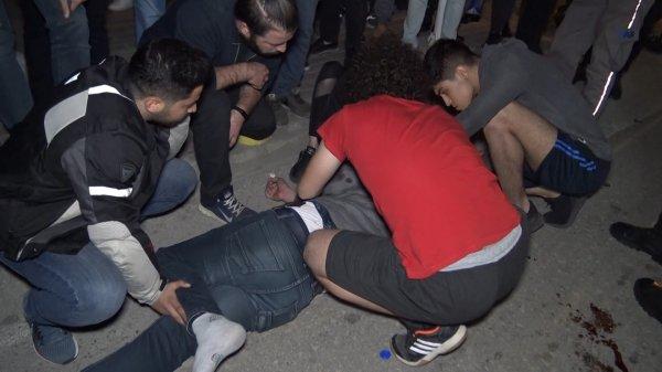 Bursa'da otomobil ile motosiklet çarpıştı