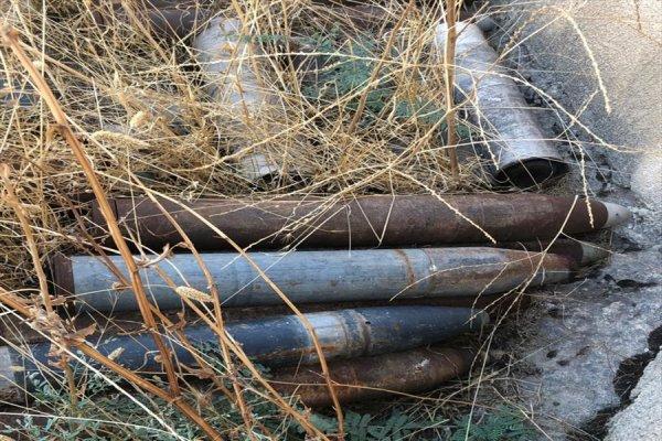 Tel Abyad'da 285 katyuşa ve havan ele geçirildi