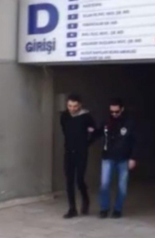 Marketten cep telefonu çalan hırsız kameralara yakalandı