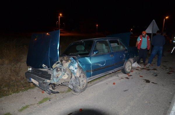 Konya'daki trafik kazasında 5 kişi yaralandı