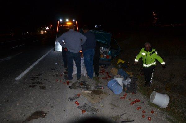 Konya'daki trafik kazasında 5 kişi yaralandı