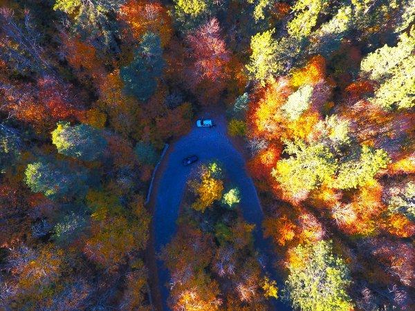 Bolu ve Düzce'den tadına doyulmaz sonbahar manzaraları