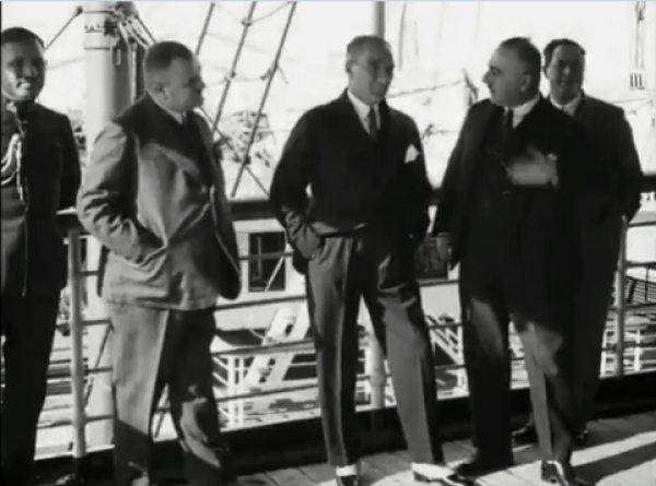 Atatürk'ün 1930'da çekilen, ilk kez yayınlanan videosu