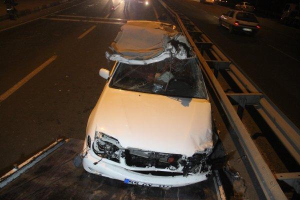 Şanlıurfa'dan düğünden dönen araç kaza yaptı