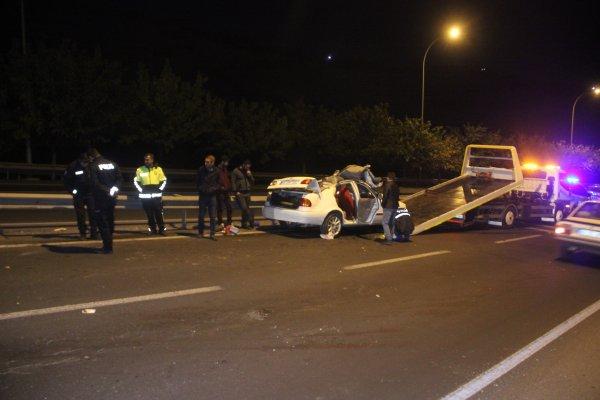 Şanlıurfa'dan düğünden dönen araç kaza yaptı
