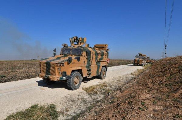 Suriye'de dördüncü kara devriyesi sırasında saldırı