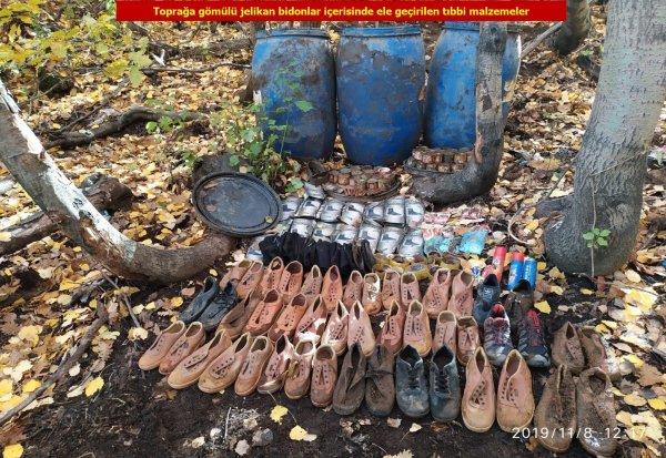 Kıran-5 Operasyonu'nda 1 ton 615 kilo esrar ele geçirildi