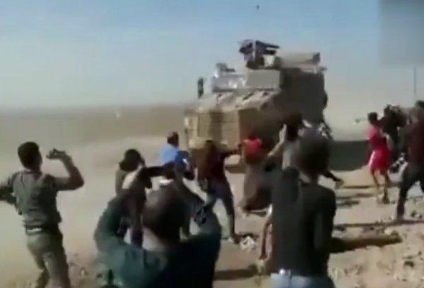 Suriye'de dördüncü kara devriyesi sırasında saldırı