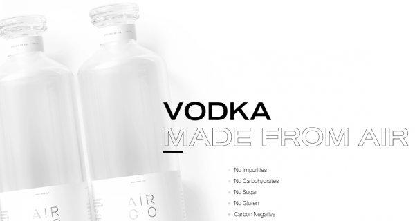 ABD'de hava ve sudan votka üretildi
