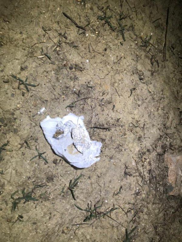 Kazadan sonra ilk dertleri uyuşturucuyu saklamak oldu