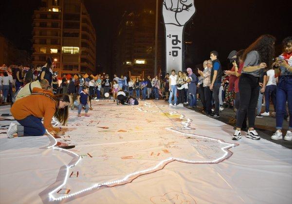 Cumhurbaşkanı Avn'ın sözleri, Lübnanlıları sokağa döktü