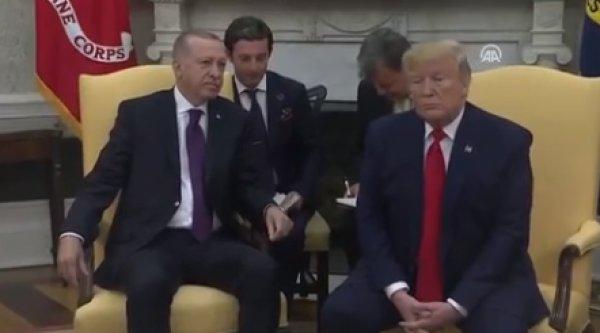 Erdoğan, Beyaz Saray'da