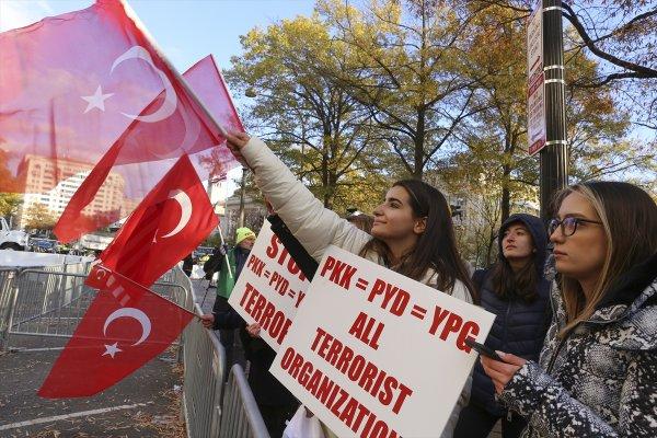 Cumhurbaşkanı Erdoğan Washington'da kalacağı otele geldi