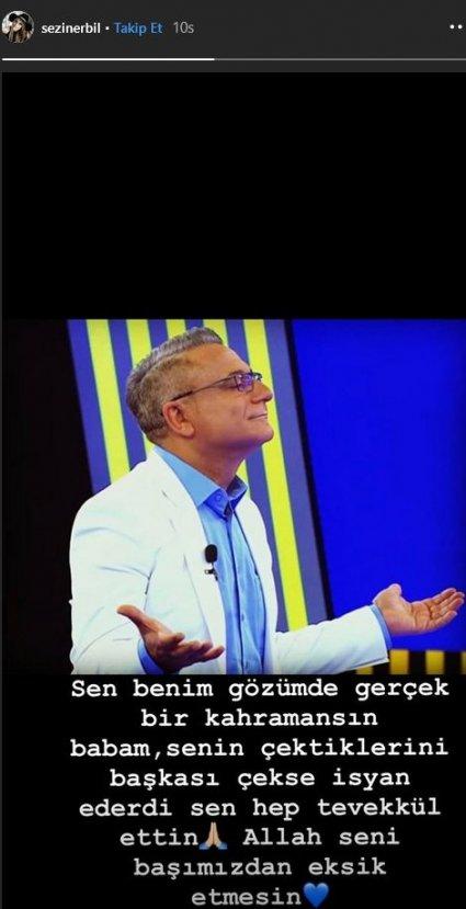 Sezin Erbil: Sen benim gerçek kahramanımsın babam