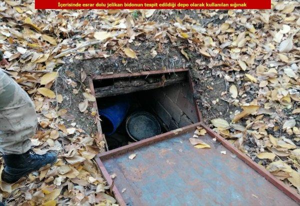 Diyarbakır Lice'de 5 ton esrar yakalandı