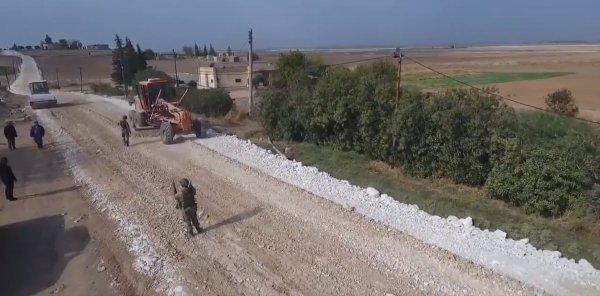 Türkiye, Tel Abyad'ın yol sorununu çözdü