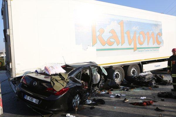 Çorum'da kaza: 3 ölü, 1 yaralı