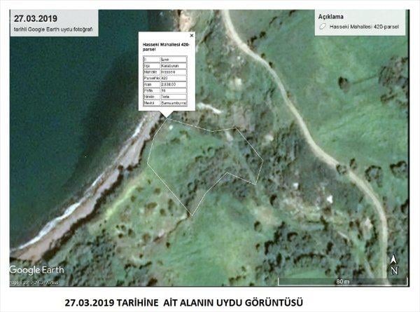 Karaburun'da sit alanına yapılan inşaat yarın yıkılacak