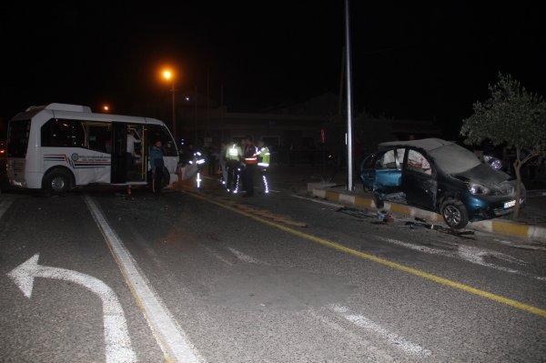 Muğla'da yolcu minibüsü kaza yaptı: 1 ölü 5 yaralı