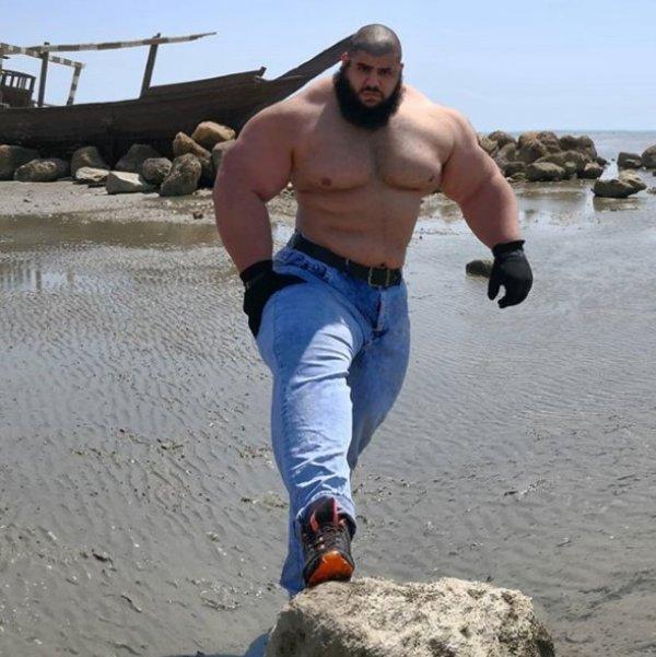 İranlı Hulk, ABD'de 3. Dünya Savaşı'na katılacak