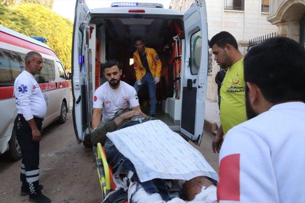 YPG/PKK Tel Rıfat'tan Azez'deki sivillere saldırdı