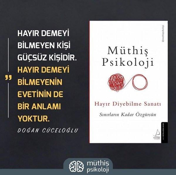 Müthiş Psikoloji Ekibi ile Hayır Diyebilme Sanatı’nı konuşuyoruz