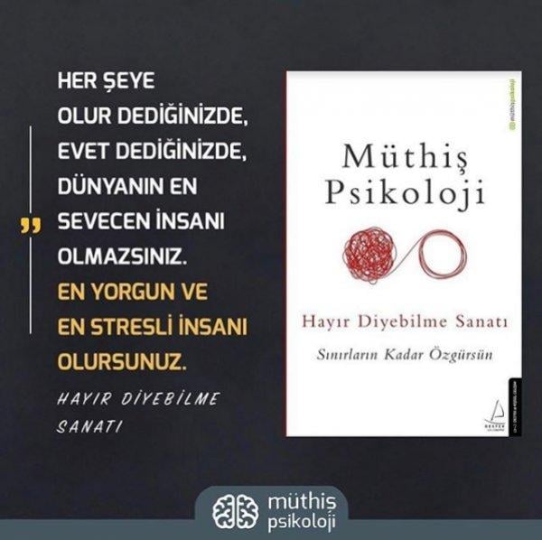 Müthiş Psikoloji Ekibi ile Hayır Diyebilme Sanatı’nı konuşuyoruz