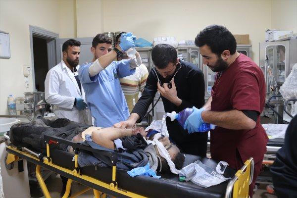 YPG/PKK Tel Rıfat'tan Azez'deki sivillere saldırdı