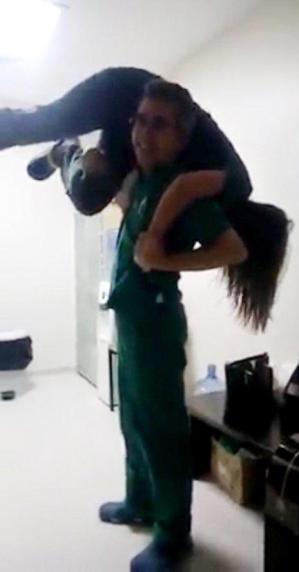 Hastane çalışanlarının eğlencesine soruşturma