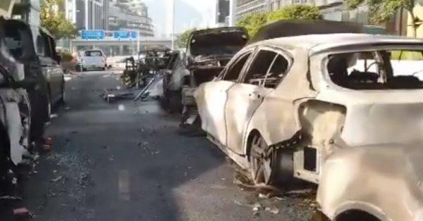 Hong Kong'taki eylemlerden geriye kalan görüntüler