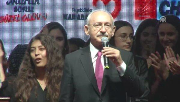 Kılıçdaroğlu'nun iktidar hayali kızları güldürdü