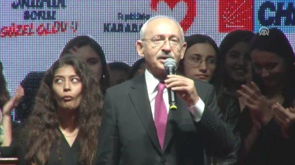 Kılıçdaroğlu'nun iktidar hayali kızları güldürdü
