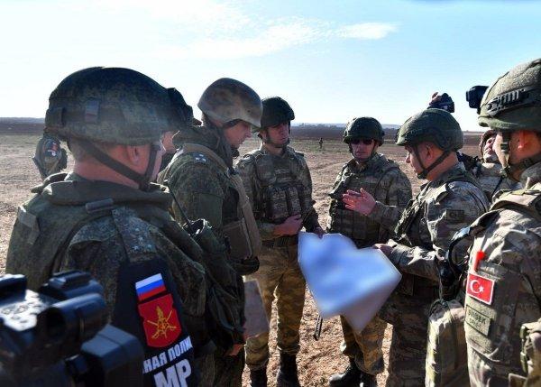 Türk ve Rus askerlerinin onuncu kara devriyesi tamamlandı