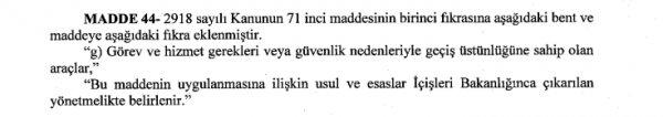 Milletvekilleri çakarlarını geri istiyor