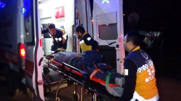 Düzce'de otomobil ile elektrikli bisiklet çarpıştı