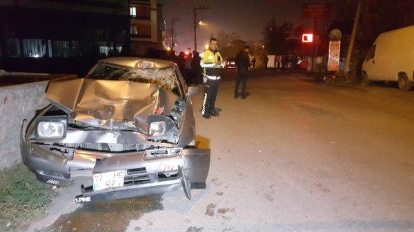 Düzce'de otomobil ile elektrikli bisiklet çarpıştı