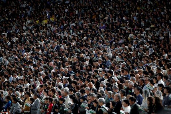 Papa, 38 yıl sonra Tokyo'da