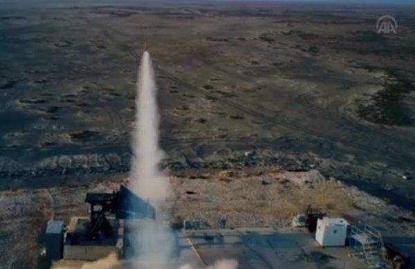 Milli füze 'Bozdoğan' testi başarıyla geçti