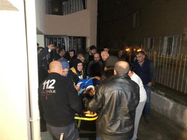 Ankara'da cinnet getiren genç balkondan düştü