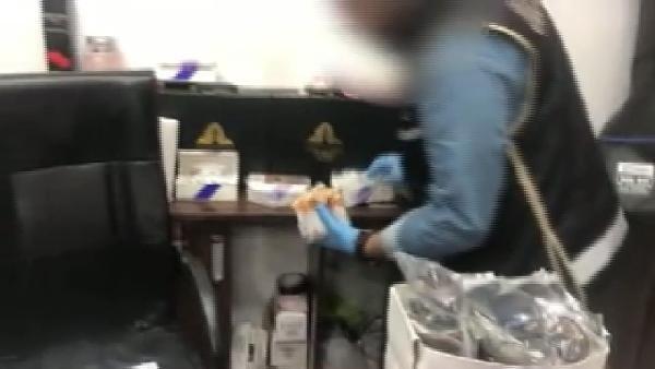 Maltepe'de 256 kilo kaçak tütün ele geçirildi