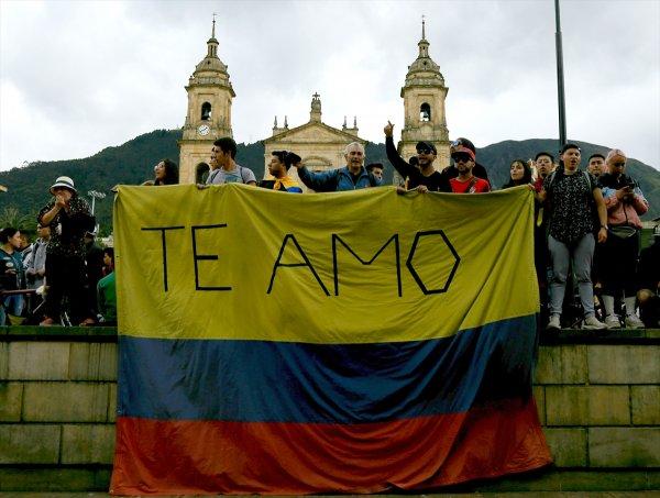 Kolombiya'da genel grev protestolarında yedinci gün