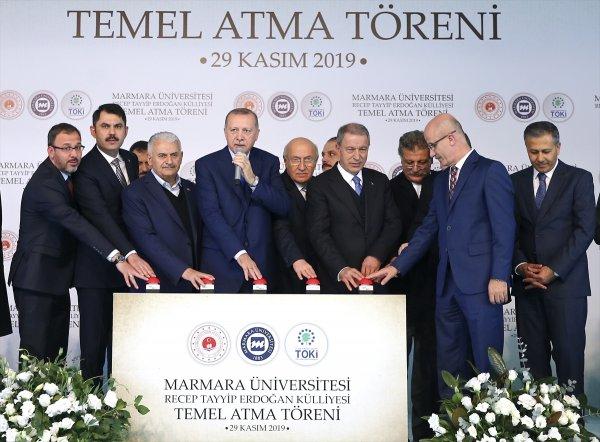 Recep Tayyip Erdoğan Külliyesi'nin temeli atıldı