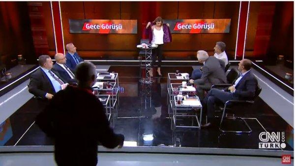 Hande Fırat canlı yayına devam edemedi