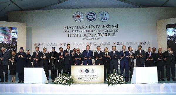 Recep Tayyip Erdoğan Külliyesi'nin temeli atıldı