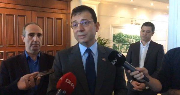 İstanbul'da su zammı Ekrem İmamoğlu'na soruldu