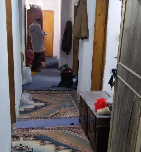 Şizofreni hastası kadın kocasını vahşice öldürdü