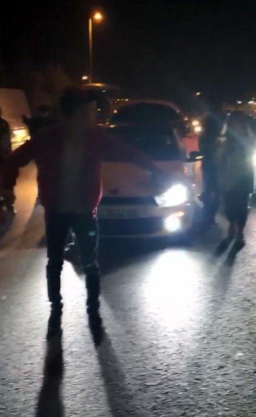 Asker uğurlamasında terör estiren magandalar yakalandı